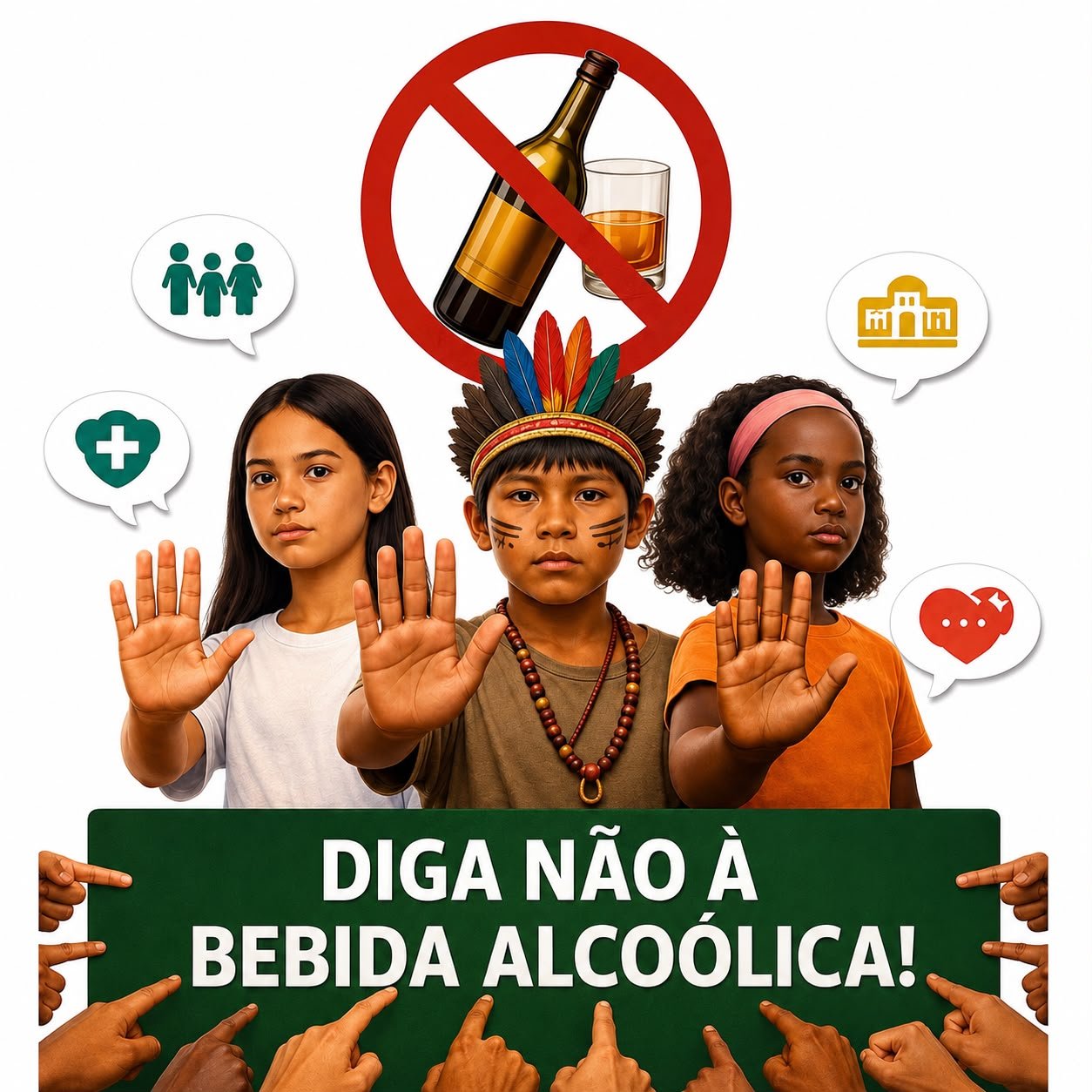 Campanha Diga Não à Bebida Alcoólica